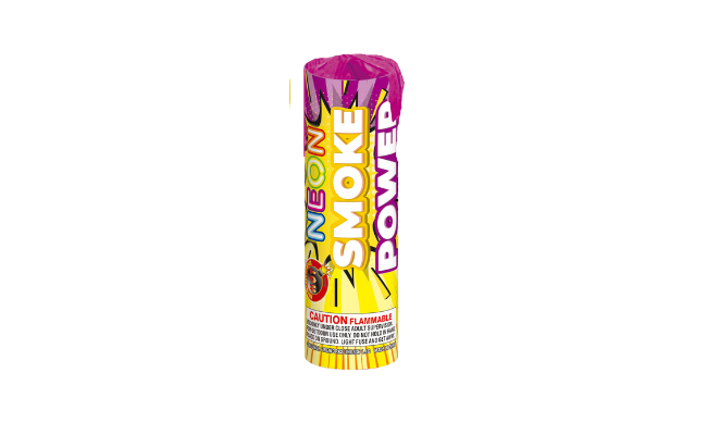 Neon Smoke Power - Yellow and Purple